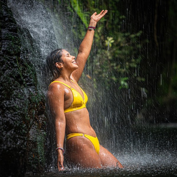 a person riding a wave on a surfboard in the water